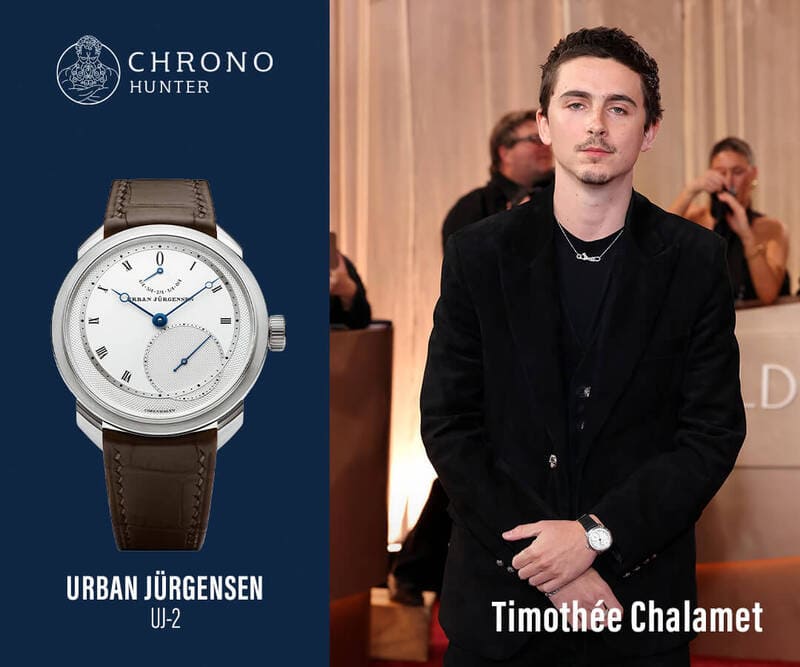 Timothée Chalamet at the 83rd Golden Globes